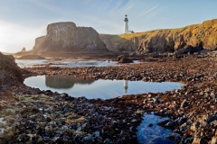 Yaquina Bay Lighthouse Newport Oregon