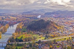 Eugene Oregon Panorama